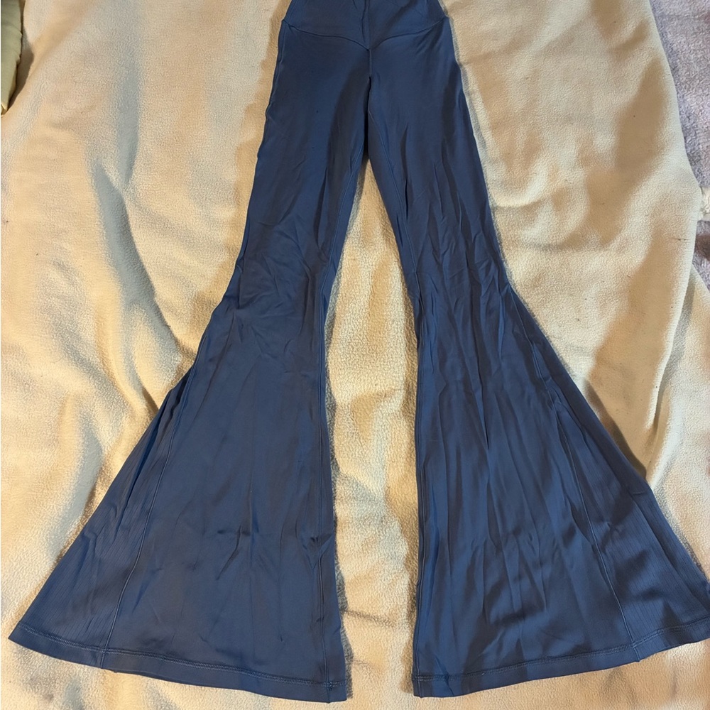 Aerie Blue Flare Pants